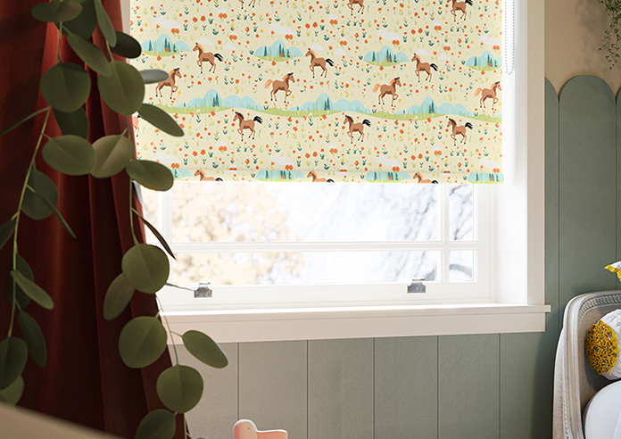 Prairie Horses, Amber Acres - Twist&Fit Roller Blind - Image 5